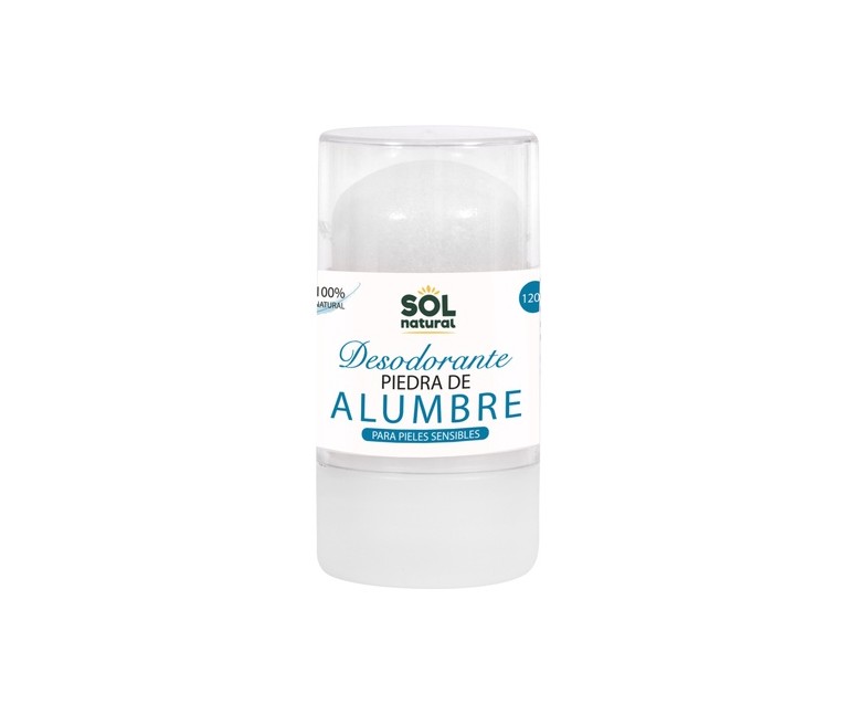 Desodorante piedra de alumbre 120 g Sol Natural