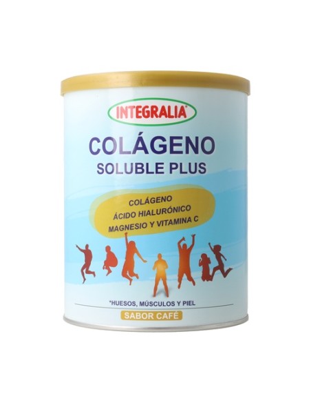 Colágeno soluble plus (sabor café) 300 g de polvo (Café) Integralia