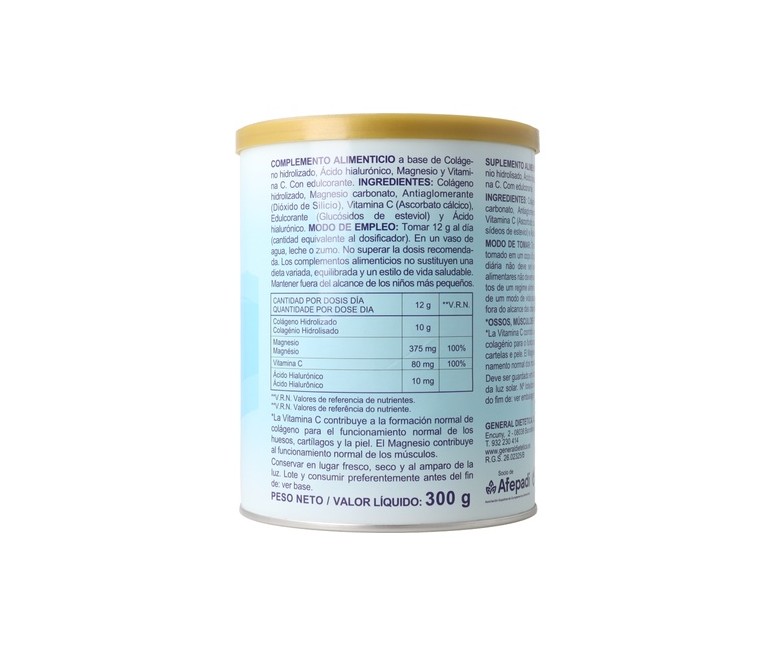 Colágeno soluble plus (sabor café) 300 g de polvo (Café) Integralia