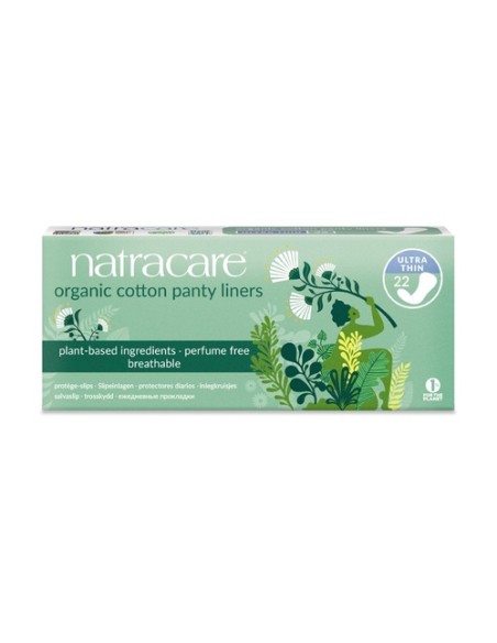 Salvaslip algodón Ultra Fina 22 unidades Natracare