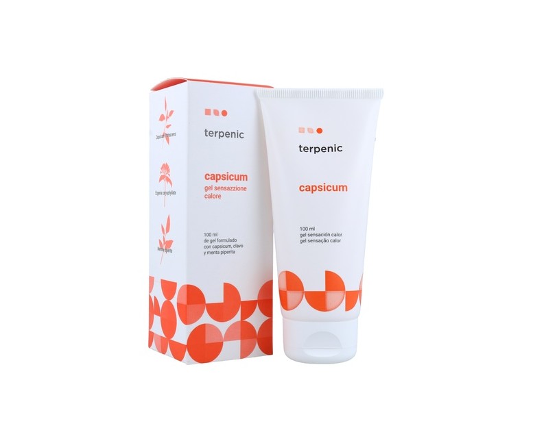 Capsicum gel sensación calor 100 ml de gel Terpenic