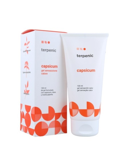 Capsicum gel sensación calor 100 ml de gel Terpenic
