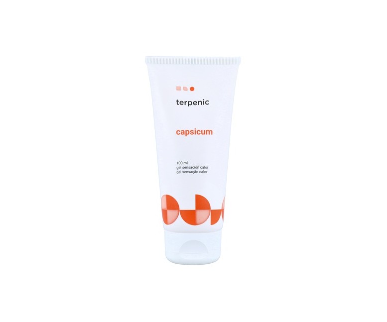 Capsicum gel sensación calor 100 ml de gel Terpenic