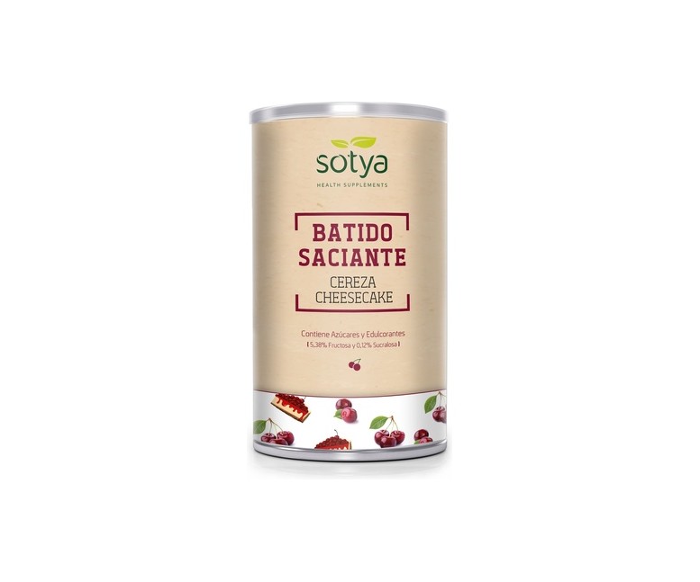 Batidos saciantes sabor cereza cheescake 550 g de polvo (Cereza) Sotya
