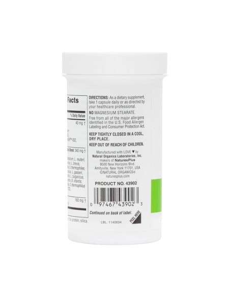 GI Natural Probiotic Mega 30 cápsulas Natures Plus