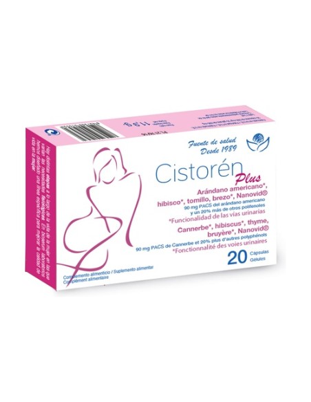 Cistoren Plus 20 cápsulas Bioserum