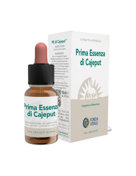 Prima Essenza di Cajeput 10 ml Forza Vitale