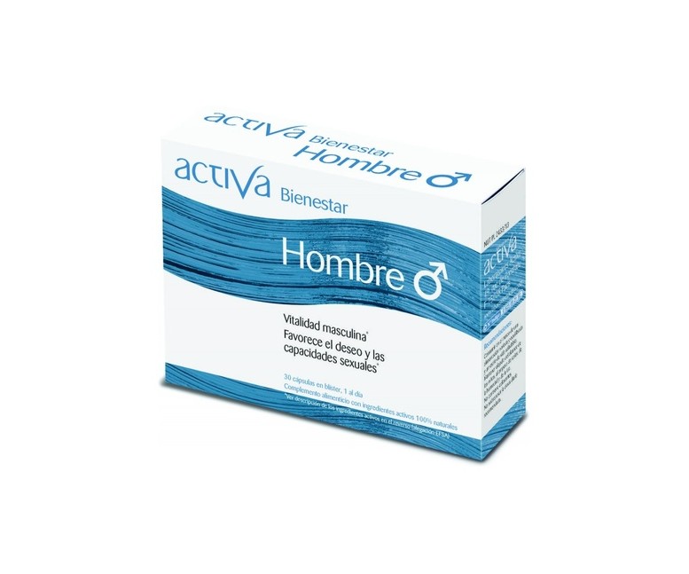 Bienestar hombre 30 cápsulas vegetales Activa