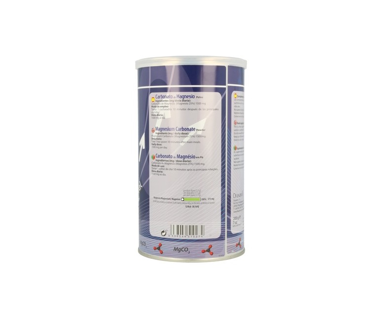 Carbonato de Magnesio 200 g de polvo Drasanvi