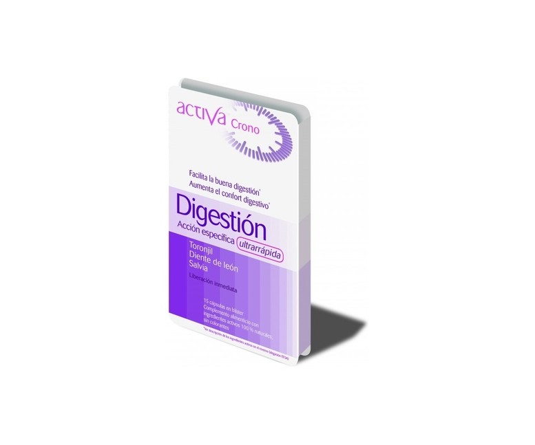 Crono digestión 30 cápsulas vegetales Activa