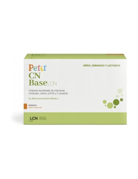 Petit CN Base (Sabor Naranja) 30 sobres de 7g (Naranja) LCN