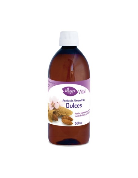 Aceite de Almendras Dulces 500 ml de aceite El Granero Integral
