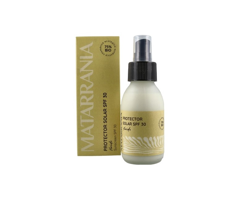 Protector solar SPF 30 Bio 100 ml de crema Matarrania
