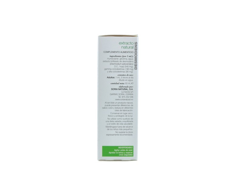 Extracto de Desmodens (Fórmula XXI) 50 ml Soria Natural