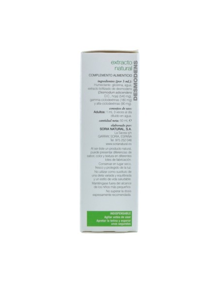 Extracto de Desmodens (Fórmula XXI) 50 ml Soria Natural