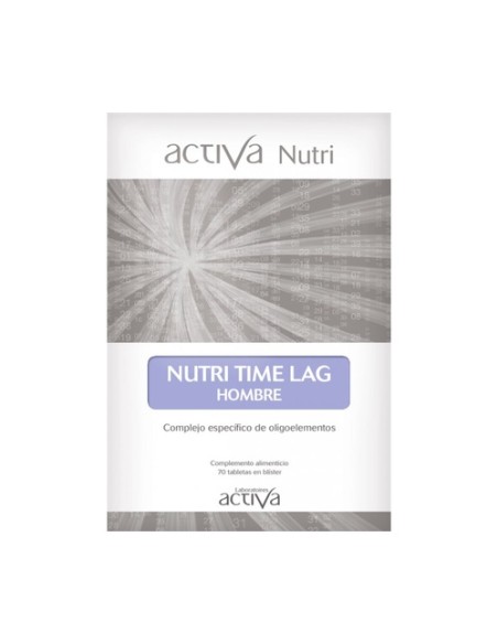 Nutri time lag hombre 70 cápsulas vegetales Activa