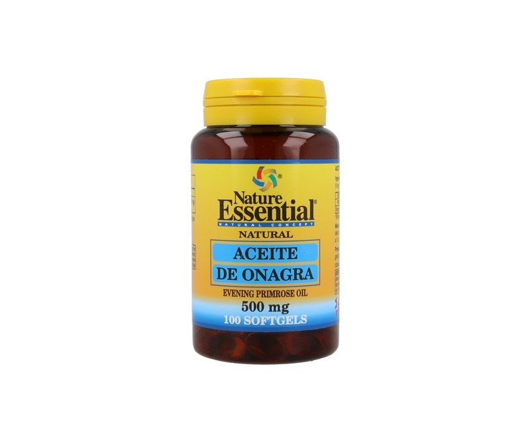 Aceite de onagra (10%GLA) 100 perlas de 500mg Nature essential