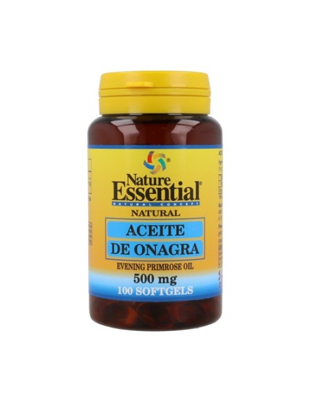 Aceite de onagra (10%GLA) 100 perlas de 500mg Nature essential