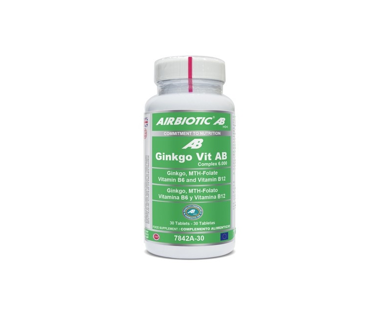 Ginkgo-Vit AB Complex 6000 30 comprimidos Airbiotic