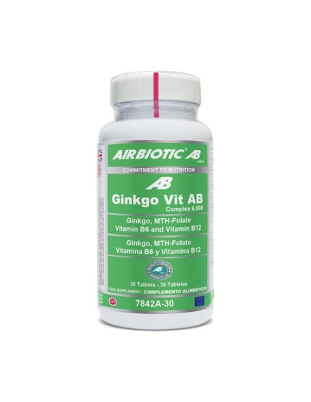 Ginkgo-Vit AB Complex 6000 30 comprimidos Airbiotic
