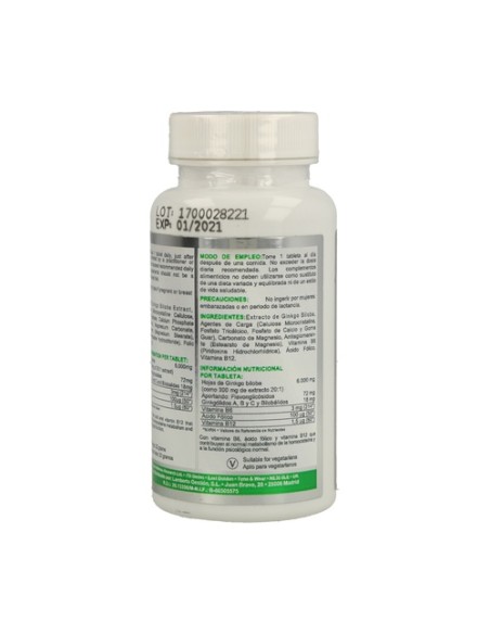 Ginkgo-Vit AB Complex 6000 30 comprimidos Airbiotic