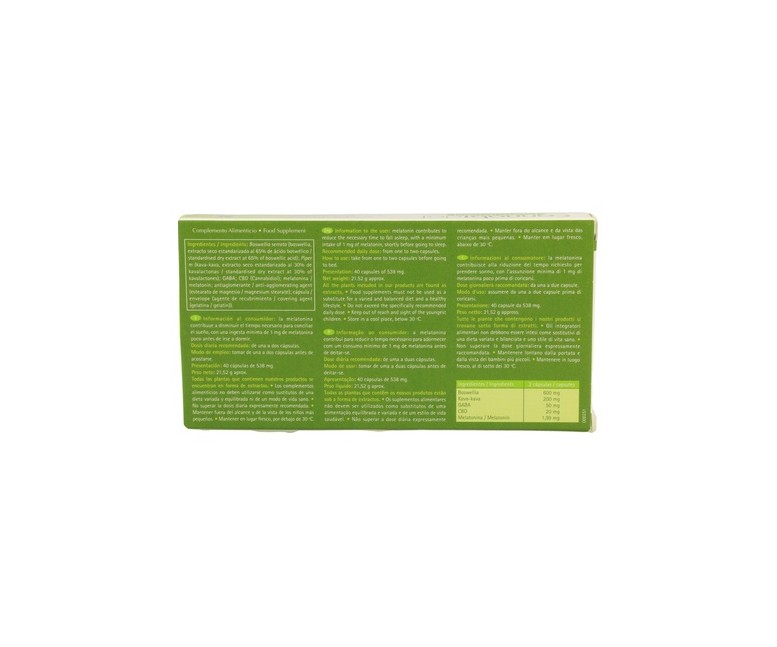 Cannabidol Dormibidol 40 cápsulas Tegor