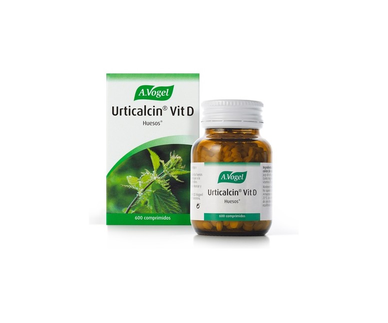 Urticalcin Vitamina D huesos 600 comprimidos A.Vogel