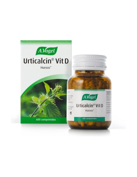 Urticalcin Vitamina D huesos 600 comprimidos A.Vogel