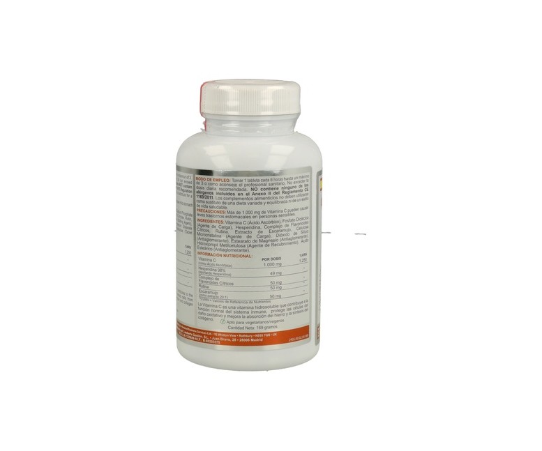 Vit C AB Complex (Liberación Sostenida) 120 comprimidos de 1000mg Airbiotic