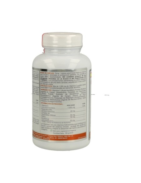 Vit C AB Complex (Liberación Sostenida) 120 comprimidos de 1000mg Airbiotic