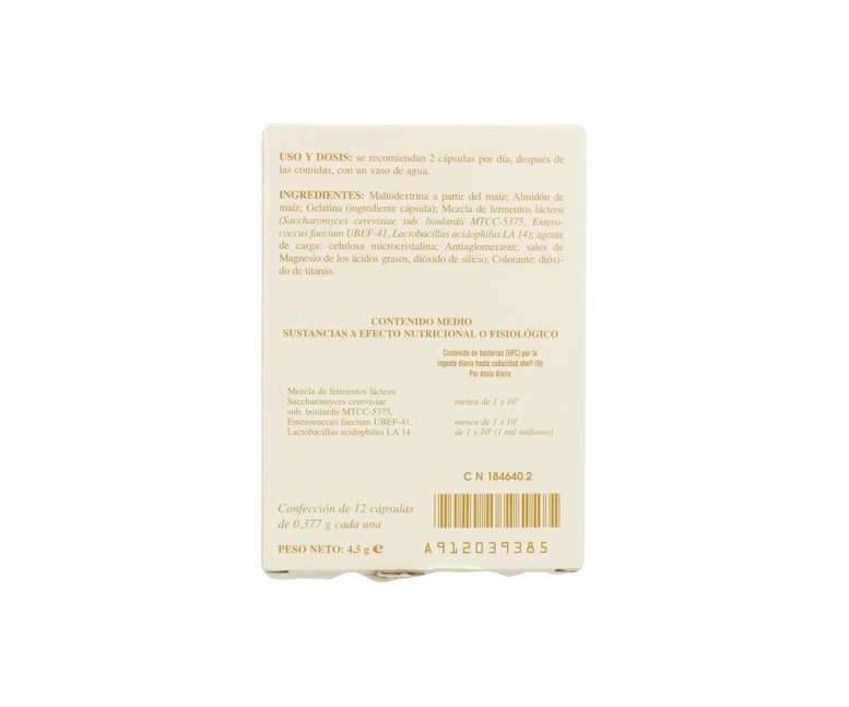 Enterelle Plus 12 CPL 12 cápsulas Bromatech