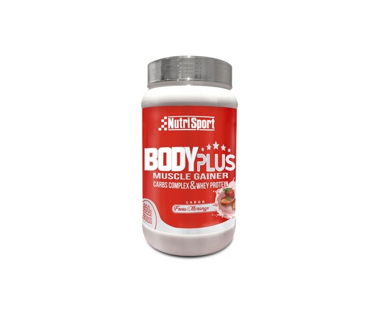 Bodyplus fresa 850 g Nutrisport