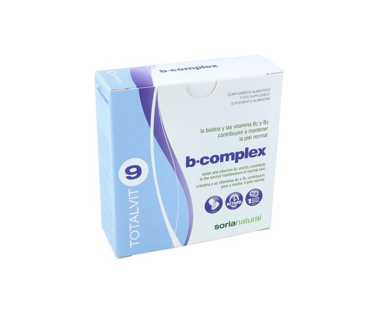 Totalvit 09 B-Complex Piel 28 comprimidos Soria Natural