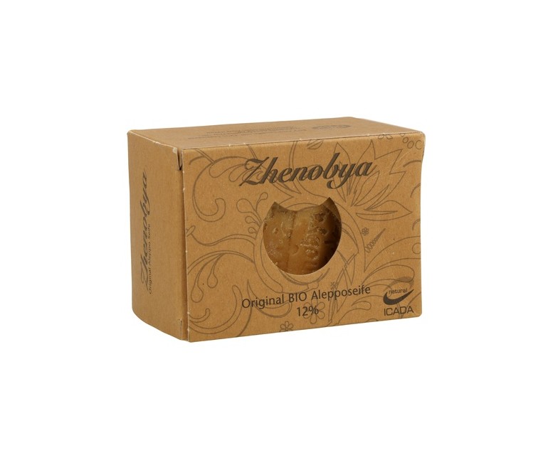Jabón De Alepo 88% Aceite de Oliva y 12% Laurel 200 g Zhenobya