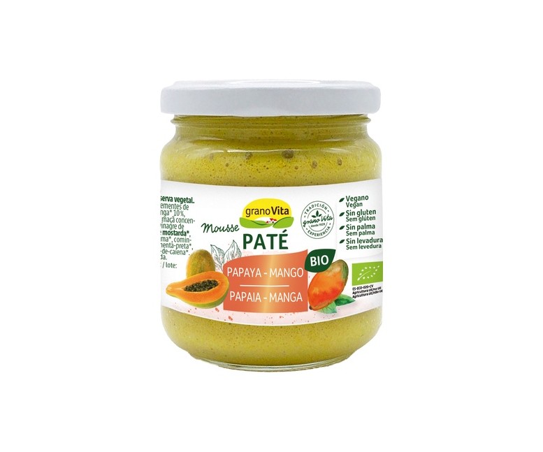 Paté papaya-mango bio 175 g Granovita