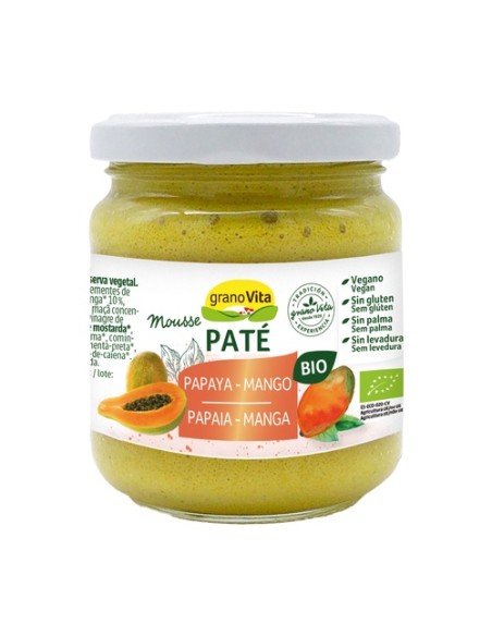 Paté papaya-mango bio 175 g Granovita