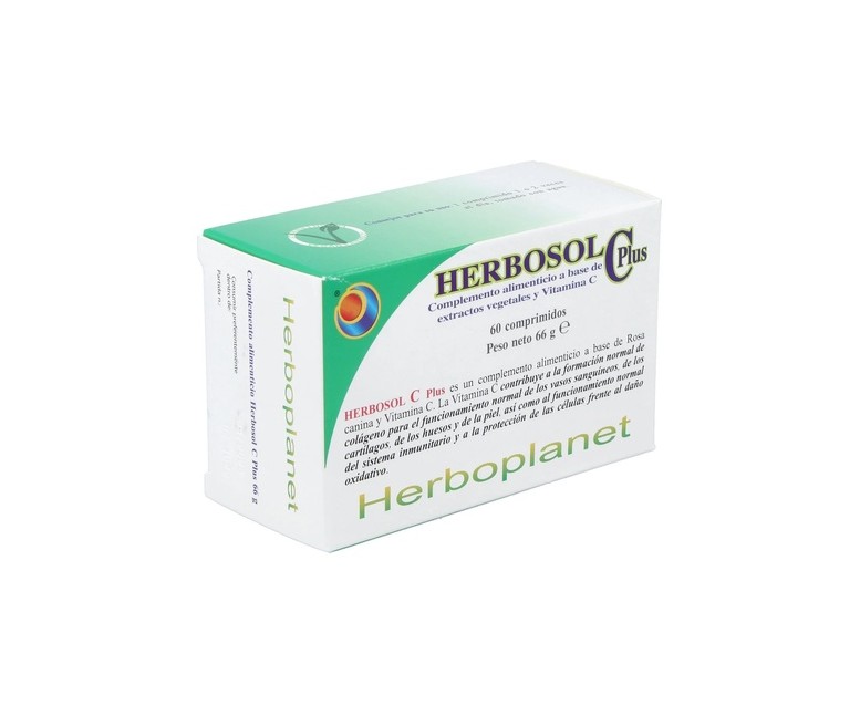 Herbosol C plus a base de vitamina C 60 comprimidos Herboplanet