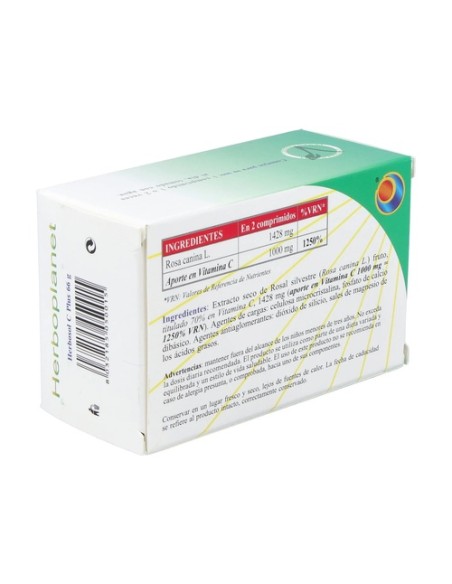 Herbosol C plus a base de vitamina C 60 comprimidos Herboplanet