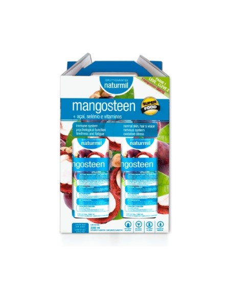 Mangosteen (Zumo Natural) 2 unidades de 1L Naturmil