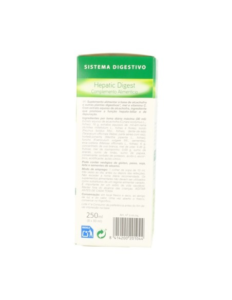 Hepatic Digest 250 ml de crema Dietisa