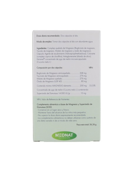 Magnesod 60 cápsulas Mednat