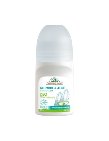 Desodorante mineral & aloe cosmos natural 75 ml Corpore Sano