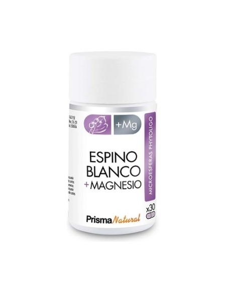 Espino blanco + magnesio 30 cápsulas Prisma Natural