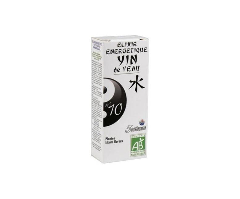 Elixir 10 Ying del Agua (Casis) 50 ml 5 Saisons