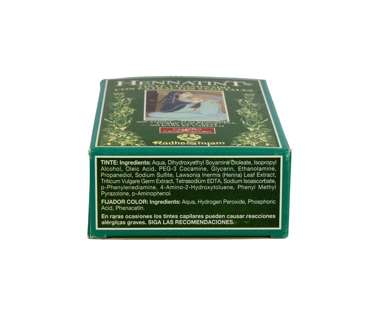 Hennatint Castaño Caoba Oscuro 1 unidad Radhe Shyam