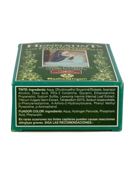 Hennatint Castaño Caoba Oscuro 1 unidad Radhe Shyam