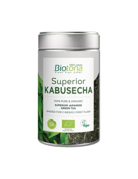 Superior kabusecha té verde 80 g de polvo (Té verde) Biotona