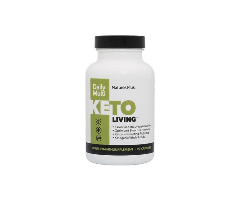 Keto Living Daily Multi 90 cápsulas Natures Plus