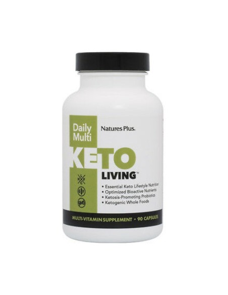 Keto Living Daily Multi 90 cápsulas Natures Plus