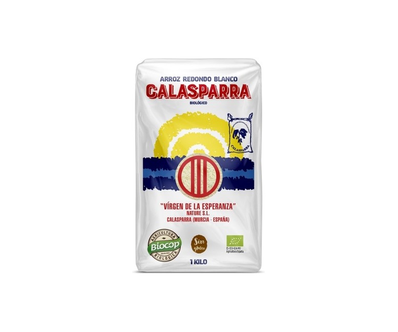 Arroz Envase Plástico Blanco 1 kg Calasparra
